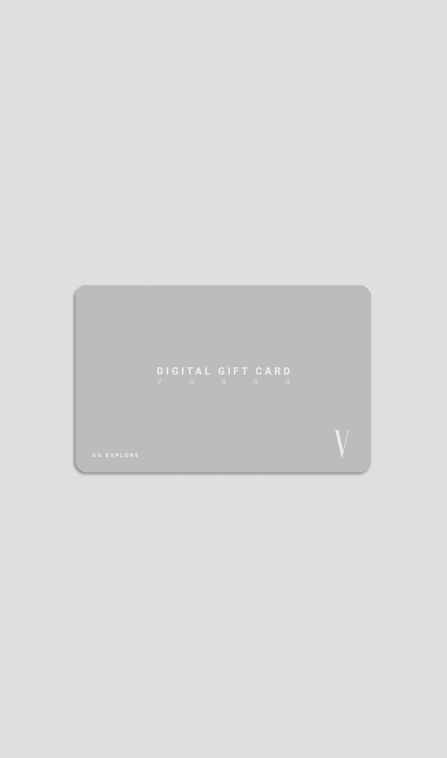 Vosso gift card