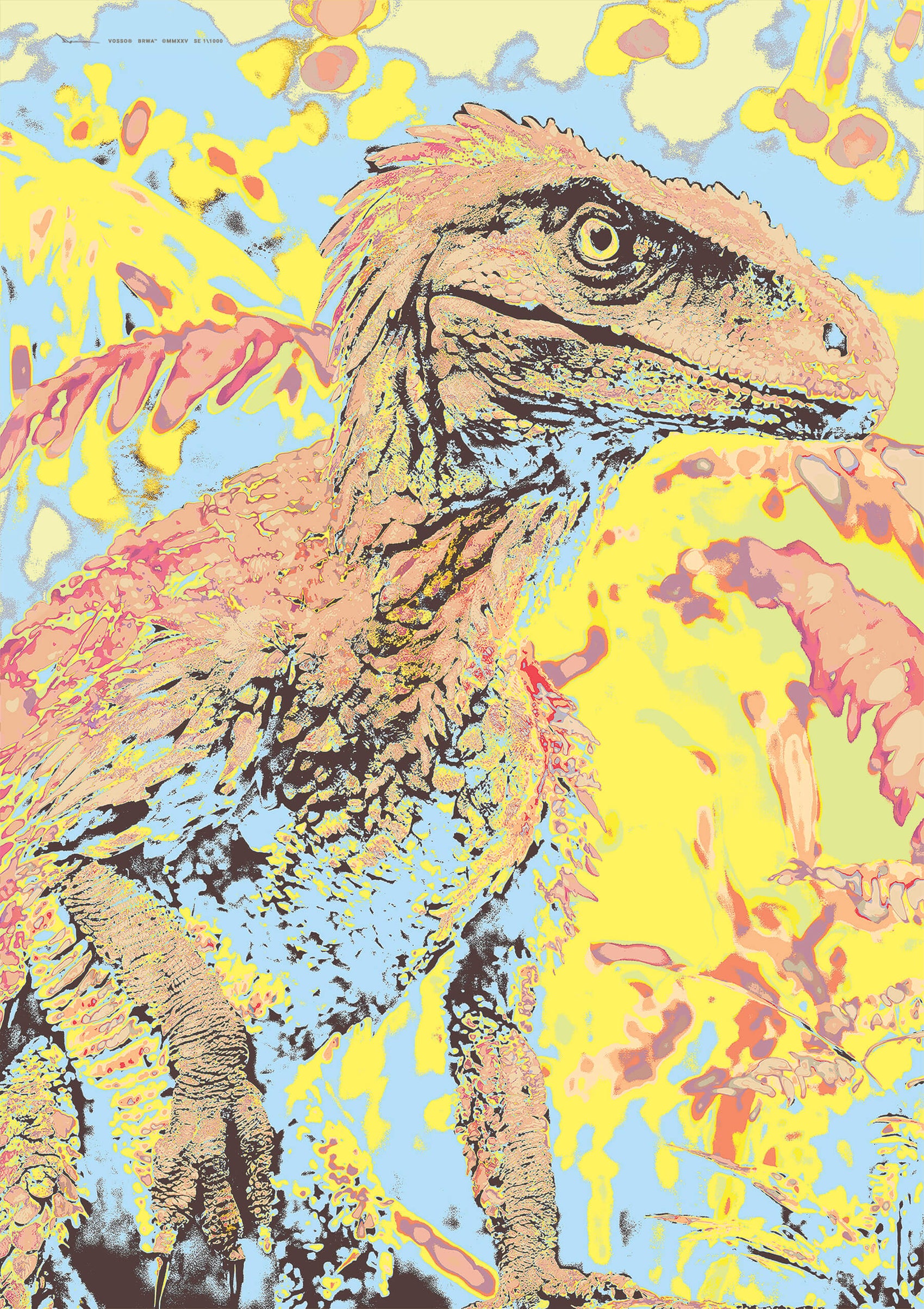 Print: Graphic Raptor SE 1.0 Tropical - Limited Edition