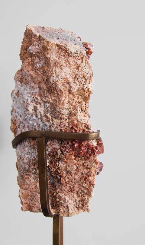 Vanadinite Mineral Including Stand 240mm 3