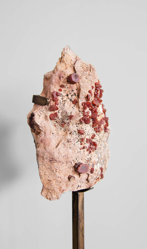 Vanadinite Mineral Including Stand 205mm 8