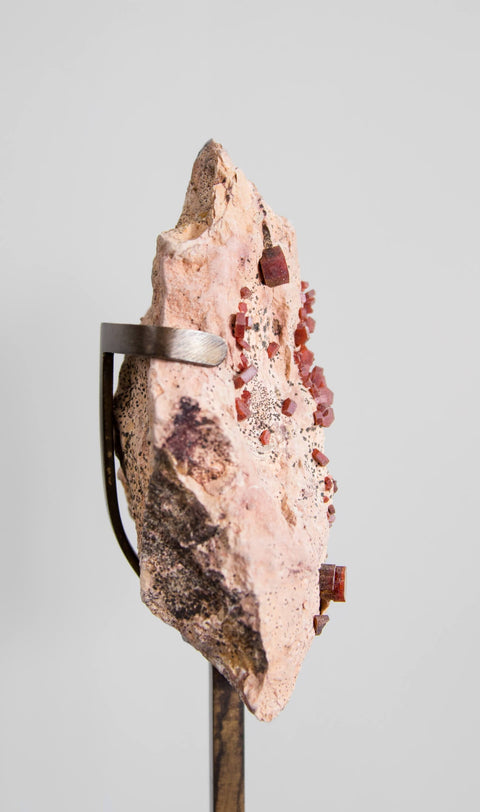 Vanadinite Mineral Including Stand 205mm 9
