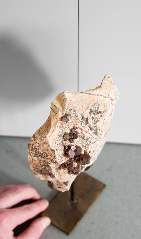 Vanadinite Mineral Including Stand 254mm 7