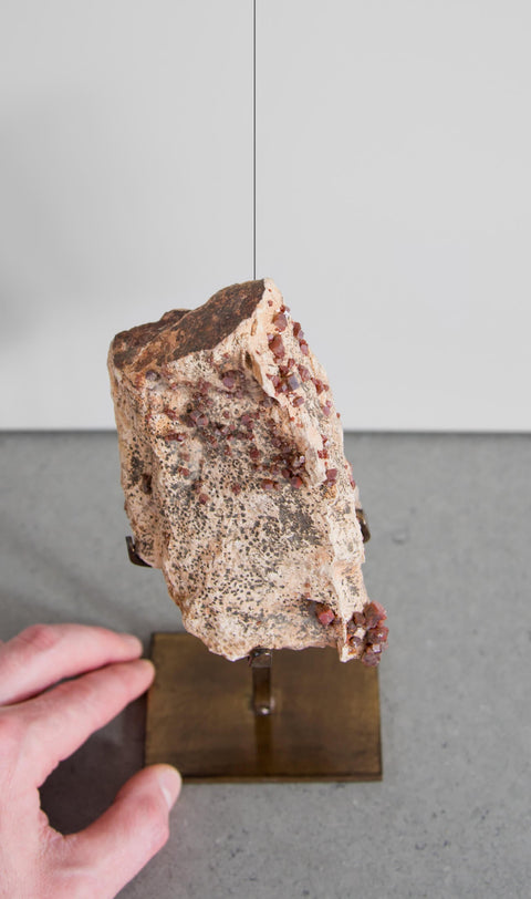 Vanadinite Mineral Including Stand 206mm 4